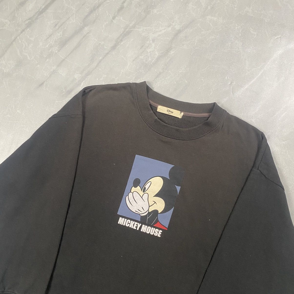 Mickey Mouse Vintage Mickey Mouse Wide Boxy Crewneck Size US XL / EU 56 / 4 - 2 Thumbnail