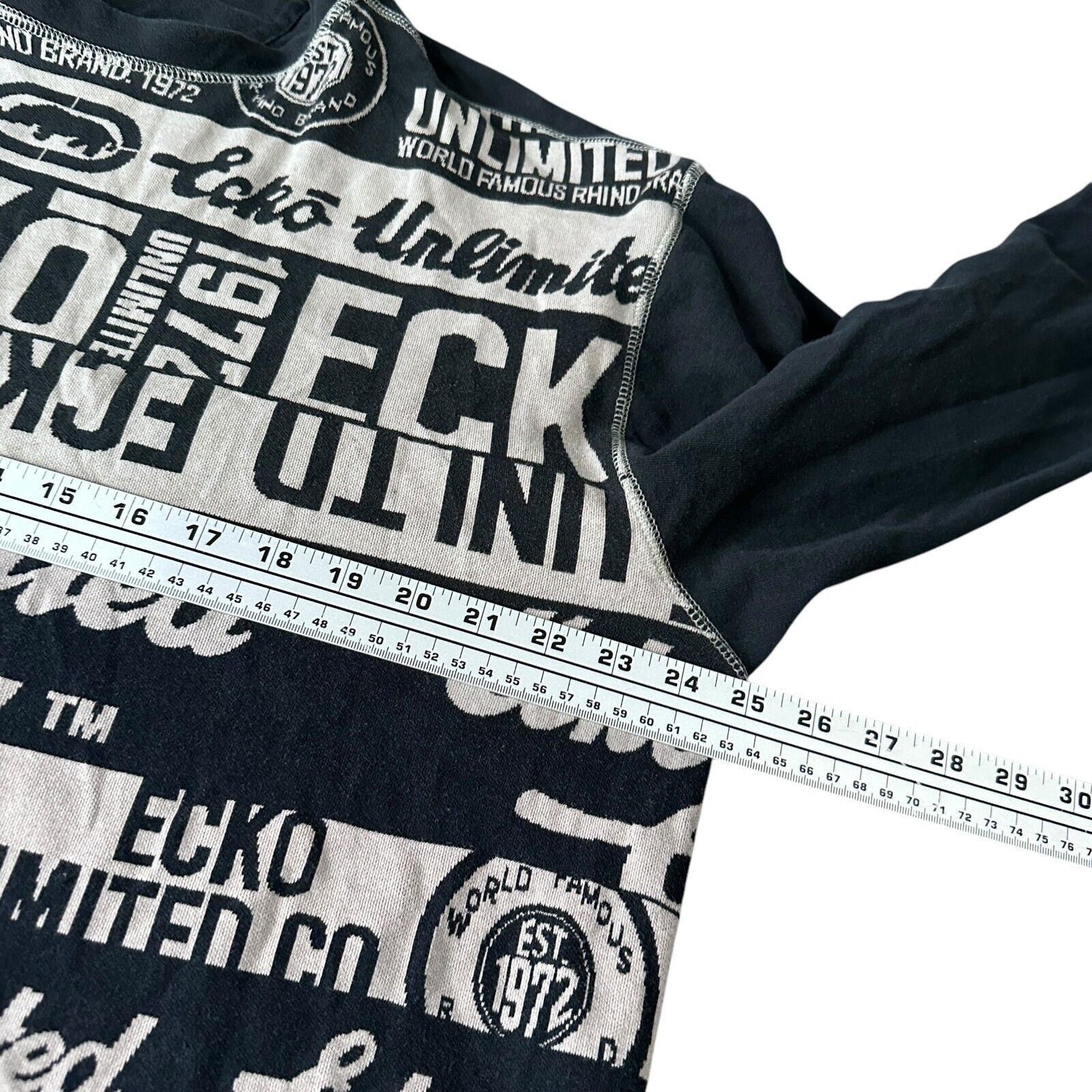 Ecko Unltd. Vintage Ecko Unltd Sweatshirt Men’s XL Black Printed Size US XL / EU 56 / 4 - 6 Thumbnail