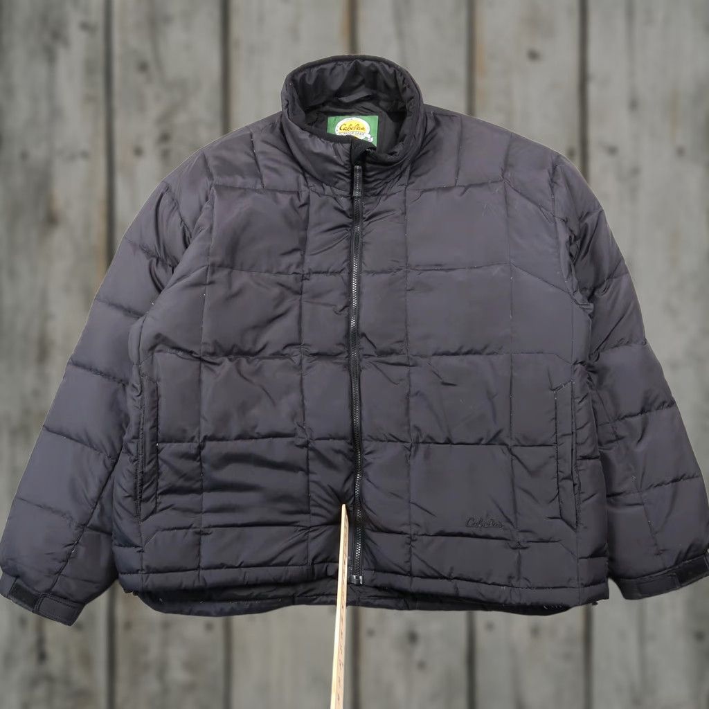 Vintage Cabela's Outdoor Gear Premier Northern Goose Down Jacket Men XL Black Jacket Size US XL / EU 56 / 4 - 1 Thumbnail
