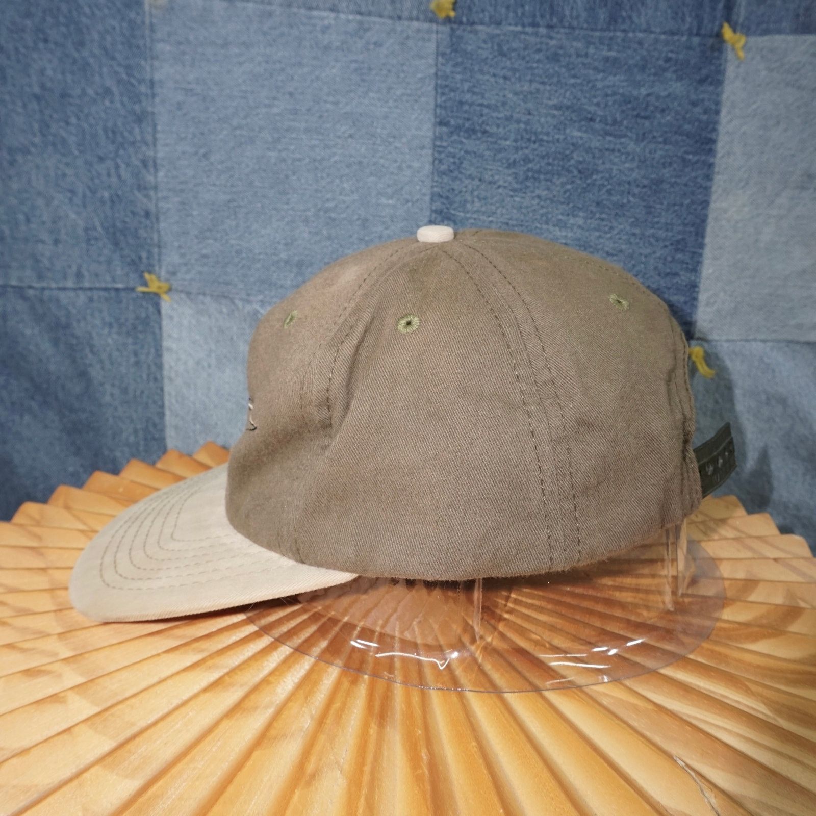 Vintage OSFA - Vintage 1990s fishing bag embroidered essential hat Size ONE SIZE - 3 Thumbnail