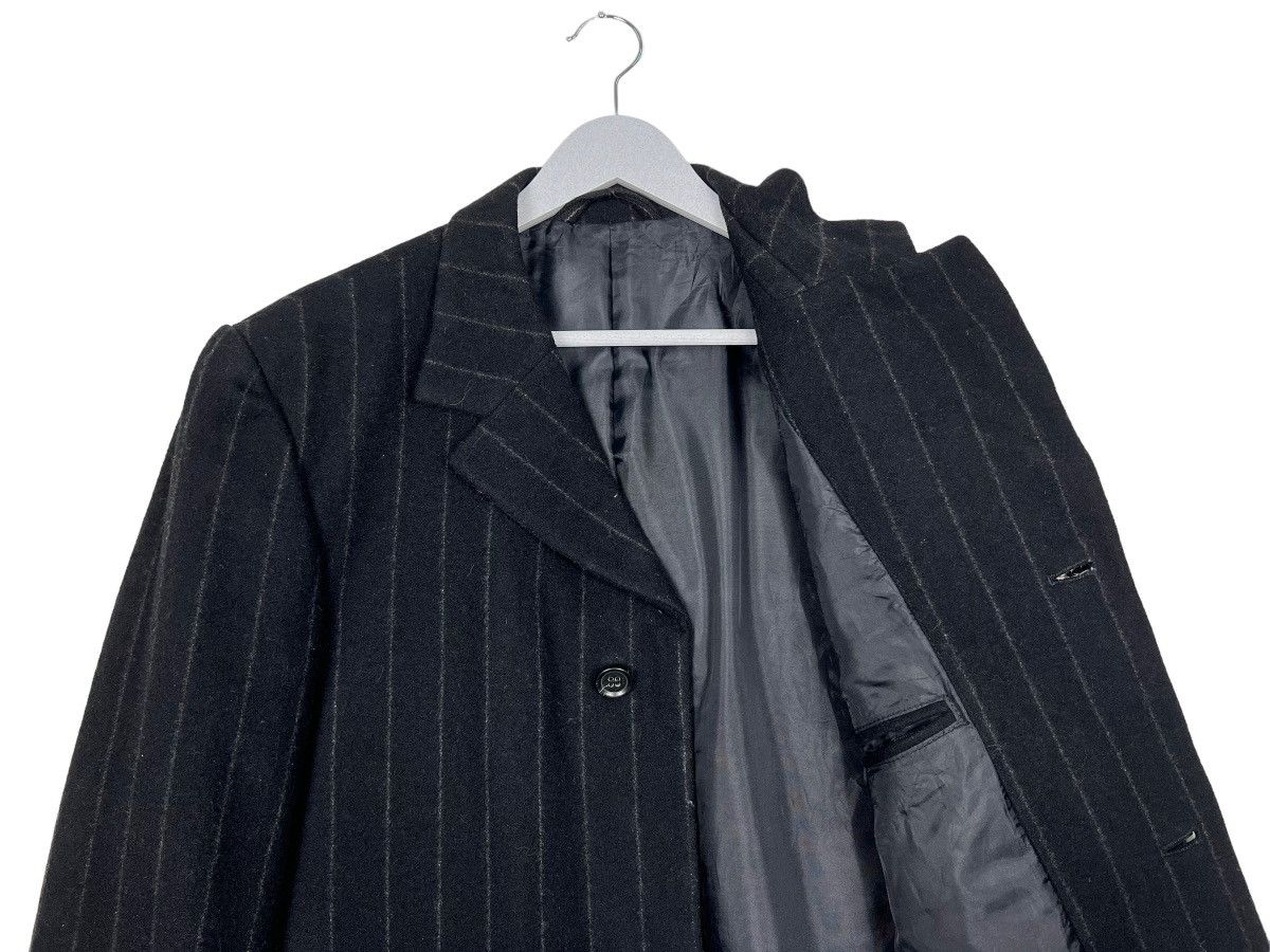 🔥 S.OLIVER MEN WOOL STRIPE COAT MADE IN UKRAINE