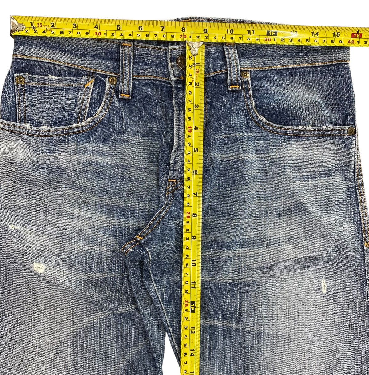 Edwin Edwin 503 Ripped Style Slim Fit Jeans Size US 31 - 9 Thumbnail