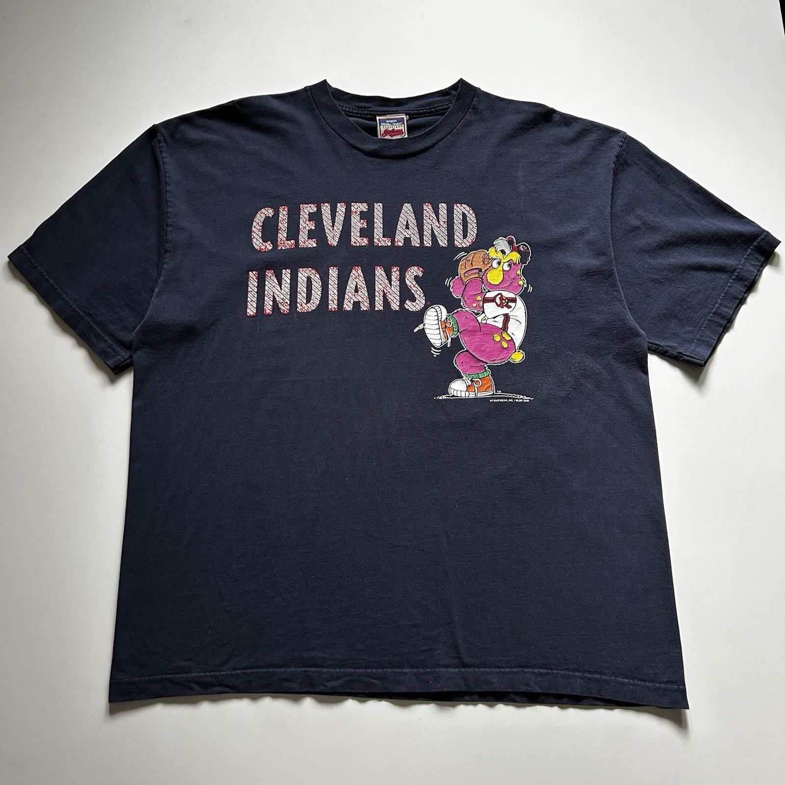 MLB Vintage Cleveland Indians MLB T Shirt XXL Chief Wahoo Rare Size US XXL / EU 58 / 5 - 1 Thumbnail