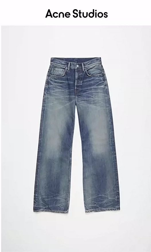 Acne Studios Acne Studios Classic Loose Straight Jeans- DMC Size US 32 / EU 48 - 1 Thumbnail
