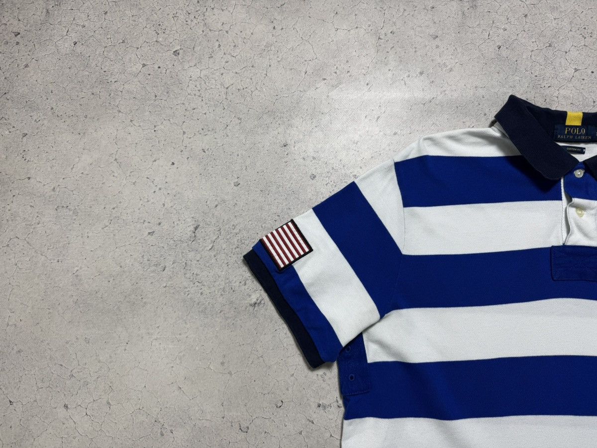 Polo Ralph Lauren Polo Ralph Lauren USA Striped Big Pony Shirt PRL Size XL Size US XL / EU 56 / 4 - 4 Thumbnail