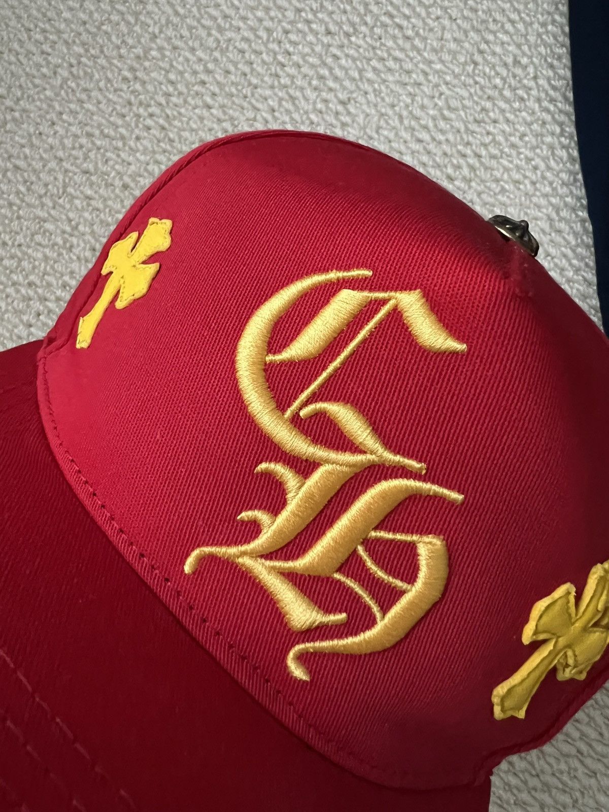 Chrome Hearts Chrome Hearts Hat Patch Red Size ONE SIZE - 9 Thumbnail