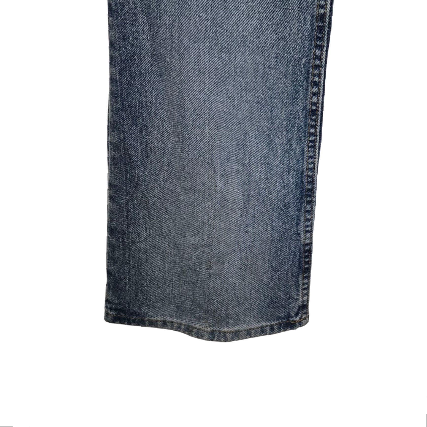Vintage VINTAGE LEI Jeans Women Size 7 Flared Low Rise Bell Bottom 90s Blue Denim Shirt? Size 28" / US 6 / IT 42 - 4 Thumbnail