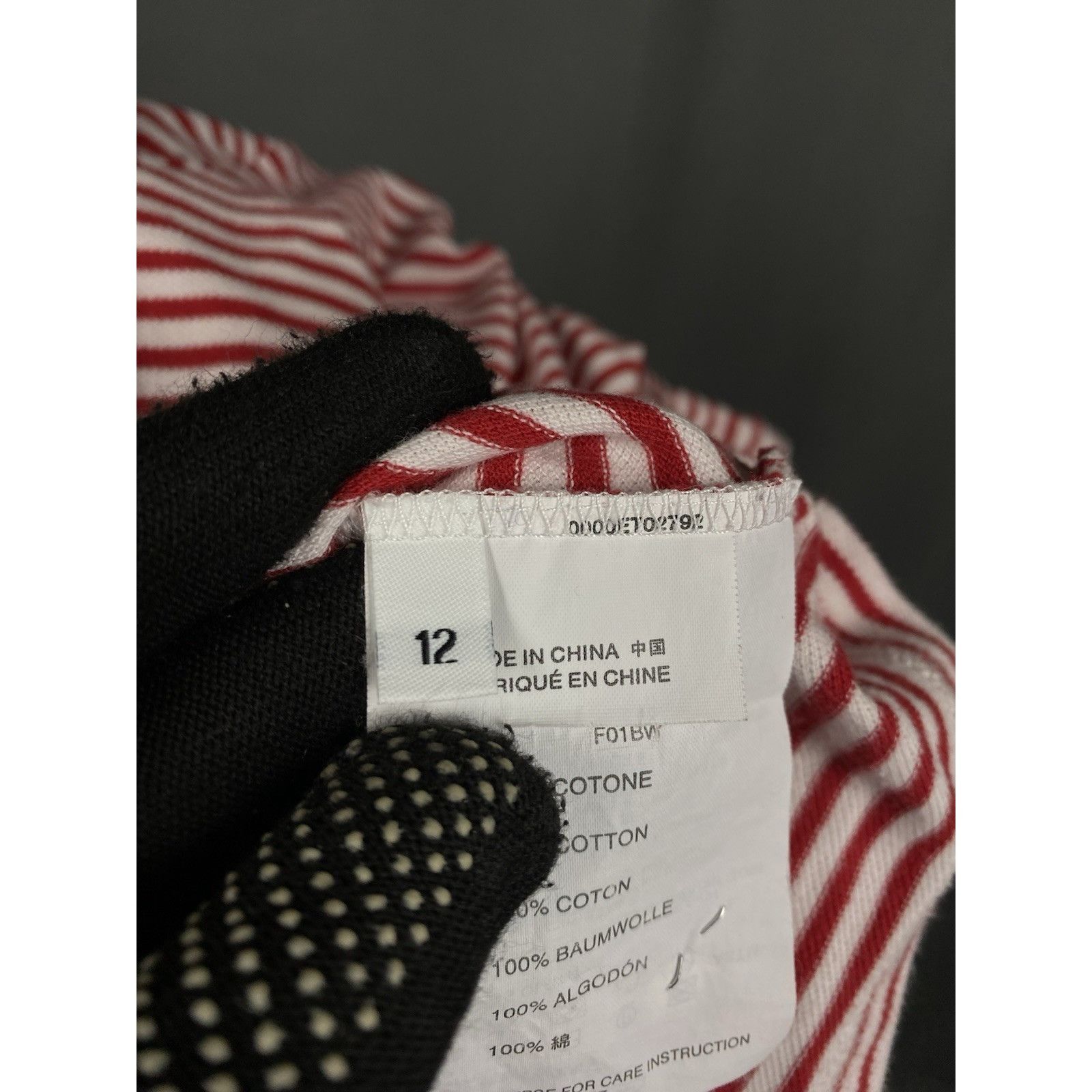 Prada Prada Luna Rossa Women's White Red Striped Polo T-Shirt Size Size XL / US 12-14 / IT 48-50 - 12 Thumbnail