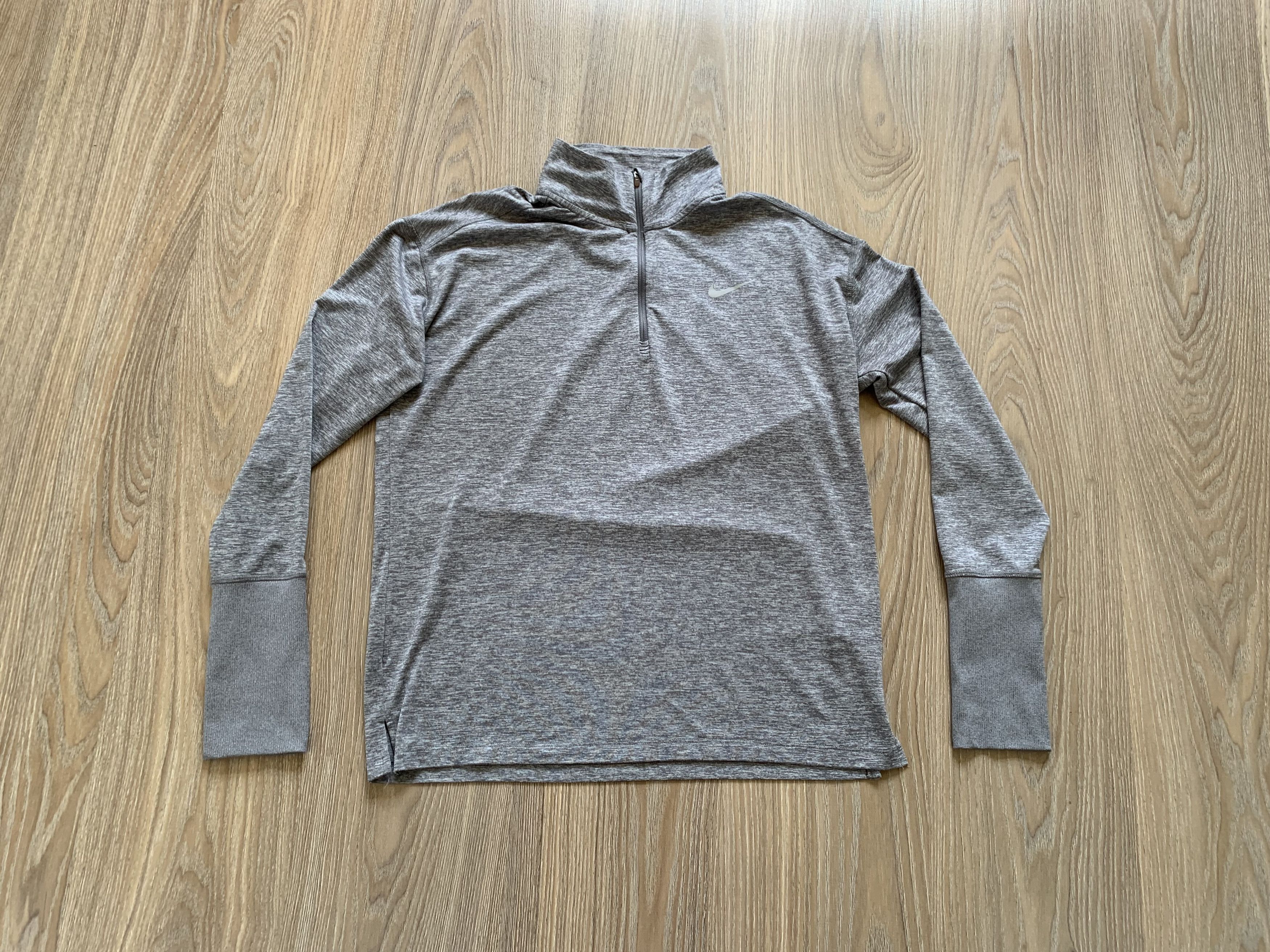 Nike Nike Running Quarter Zip Long Sleeve Shirt Size US M / EU 48-50 / 2 - 2 Thumbnail