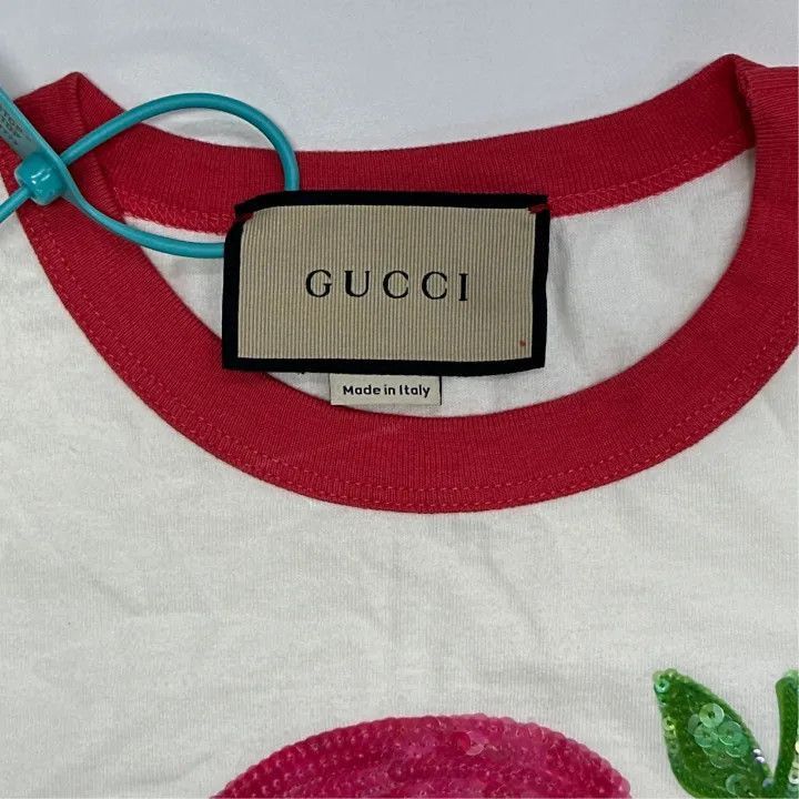 Gucci Gucci SS23 Fitted Graphic T-Shirt for Women-2507 Size XS / US 0-2 / IT 36-38 - 2 Thumbnail