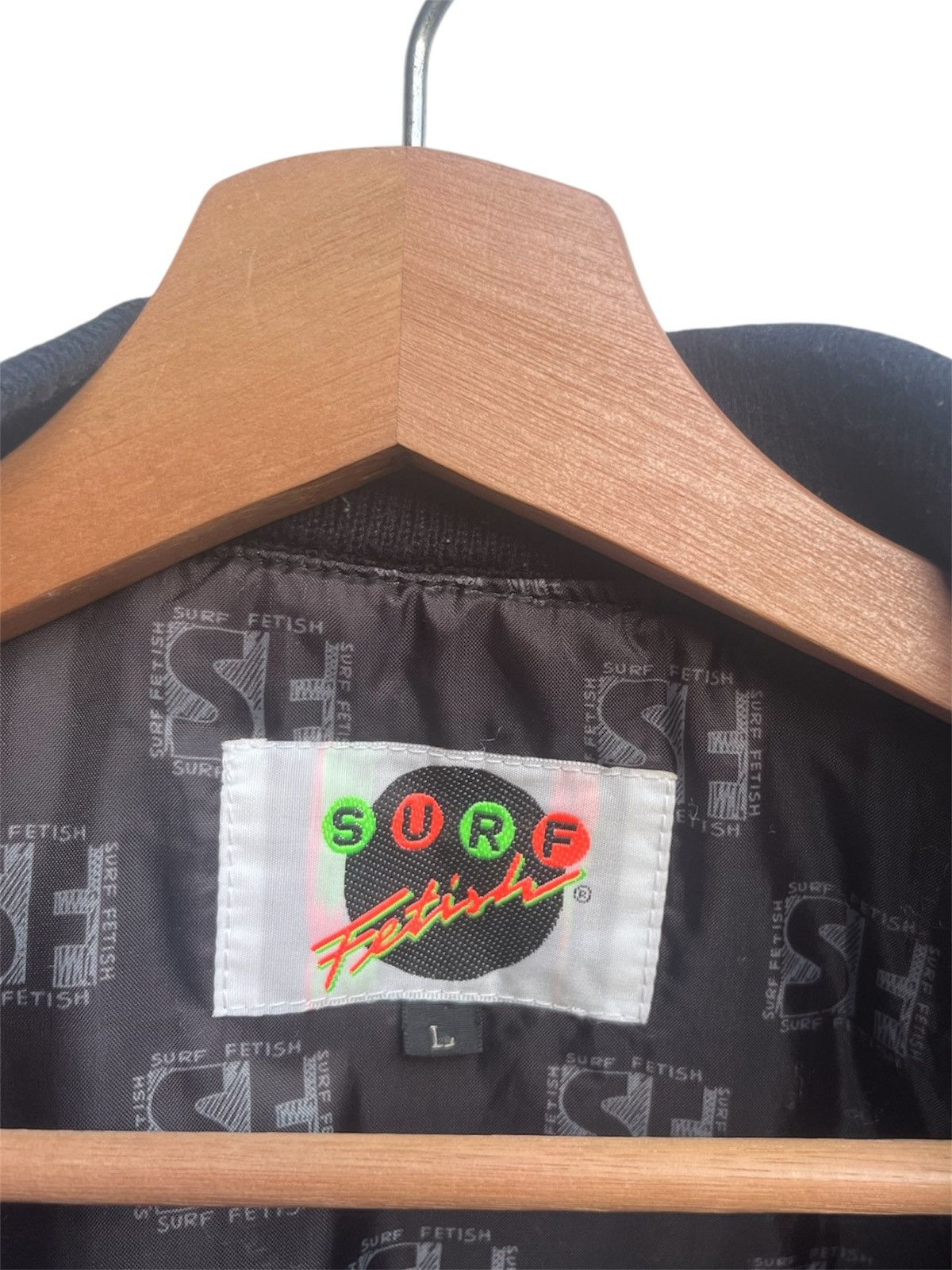 Sun Surf Vintage Surf Fetish Neon Green Bomber Jacket Size US L / EU 52-54 / 3 - 11 Thumbnail