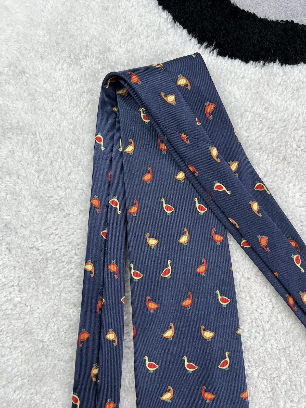 Stefano Ricci Vintage Stefano Ricci Italy Silk Luxury Duck Tie Size ONE SIZE - 5 Thumbnail