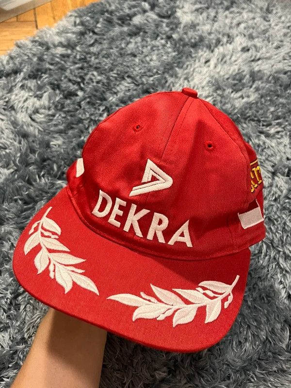 Ferrari Ferrari Dekra Michael Schumacher Red Cap Size ONE SIZE - 1 Thumbnail