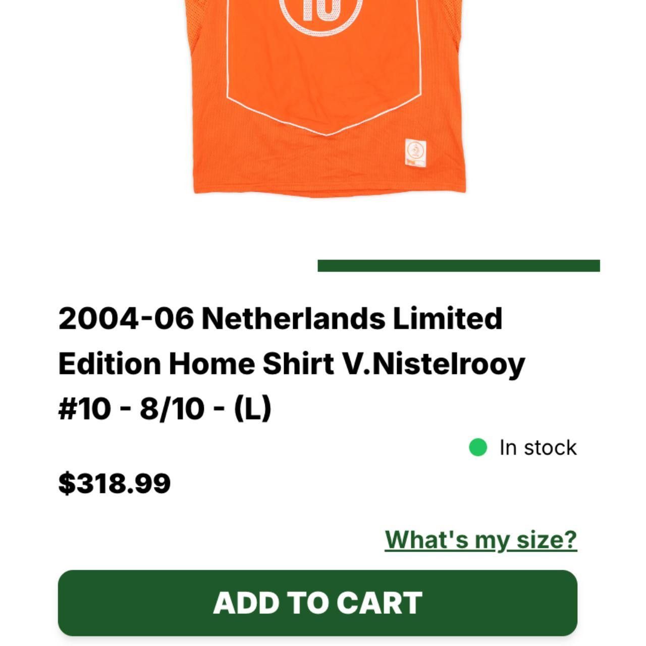 Nike Rare Limited Edition Player Issue Nike 2004-06 Netherlands Size US L / EU 52-54 / 3 - 2 Thumbnail