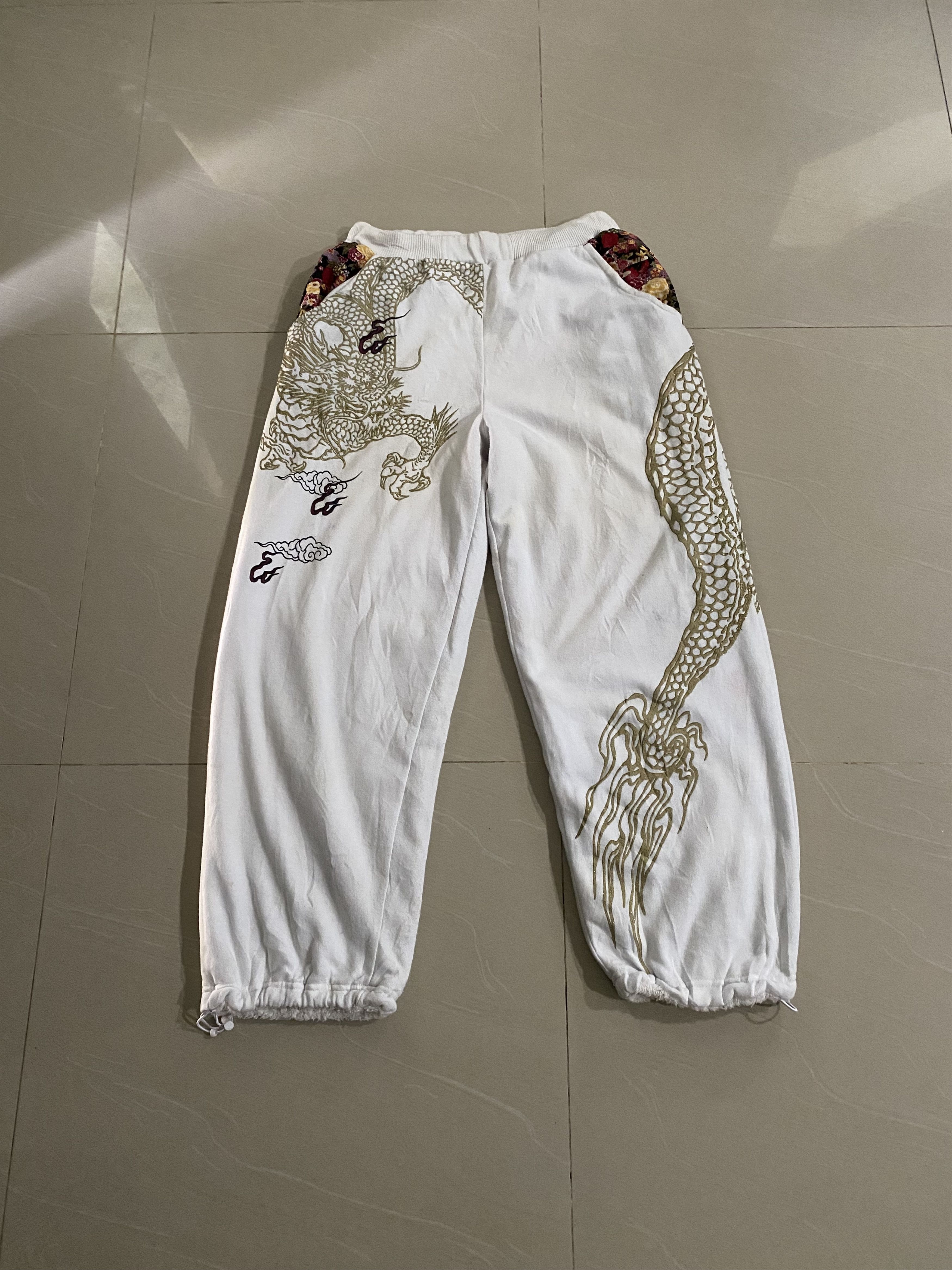 Sukajan Sweatpants Bullet Noise Dragon Art Japan Pants
