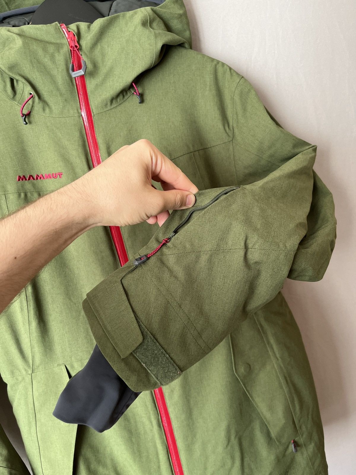 Mammut Mammut Niva HS Green DRYTech Hard Shell Premium Parka Jacket Size M / US 6-8 / IT 42-44 - 13 Thumbnail