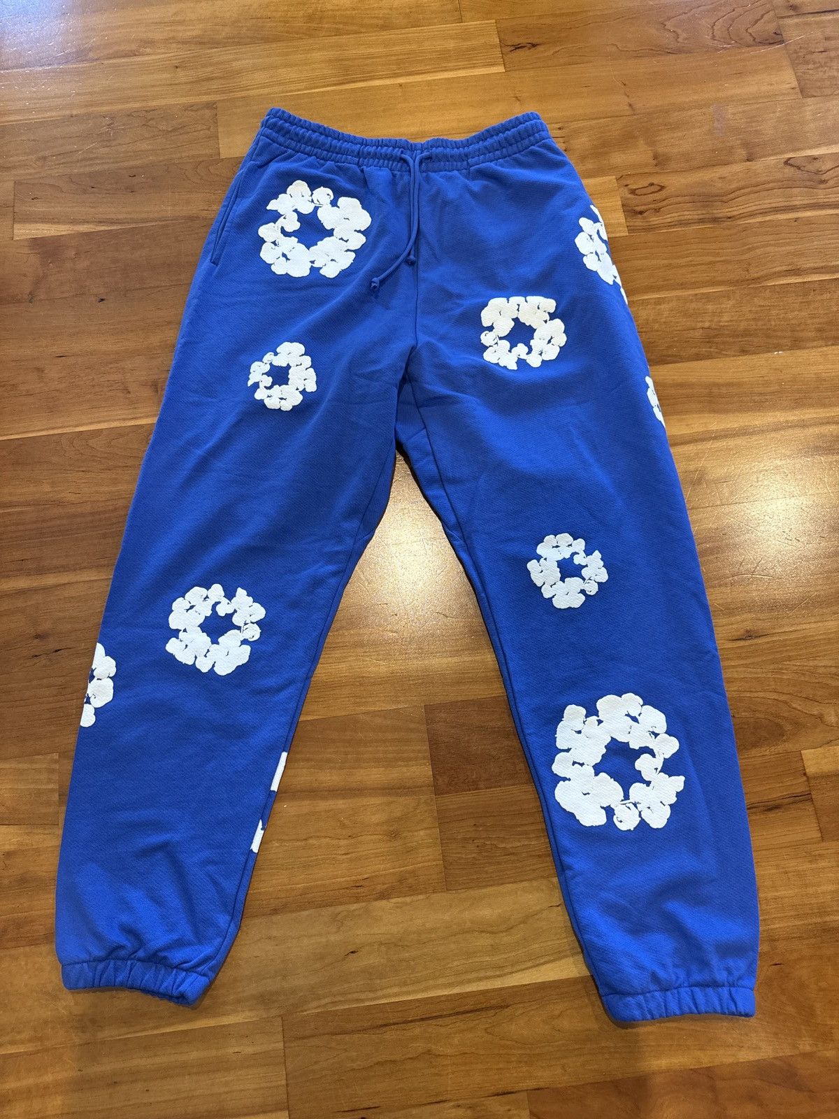 DENIM TEARS Denim Tears Blue Sweatpants Large Size US 31 - 16 Thumbnail