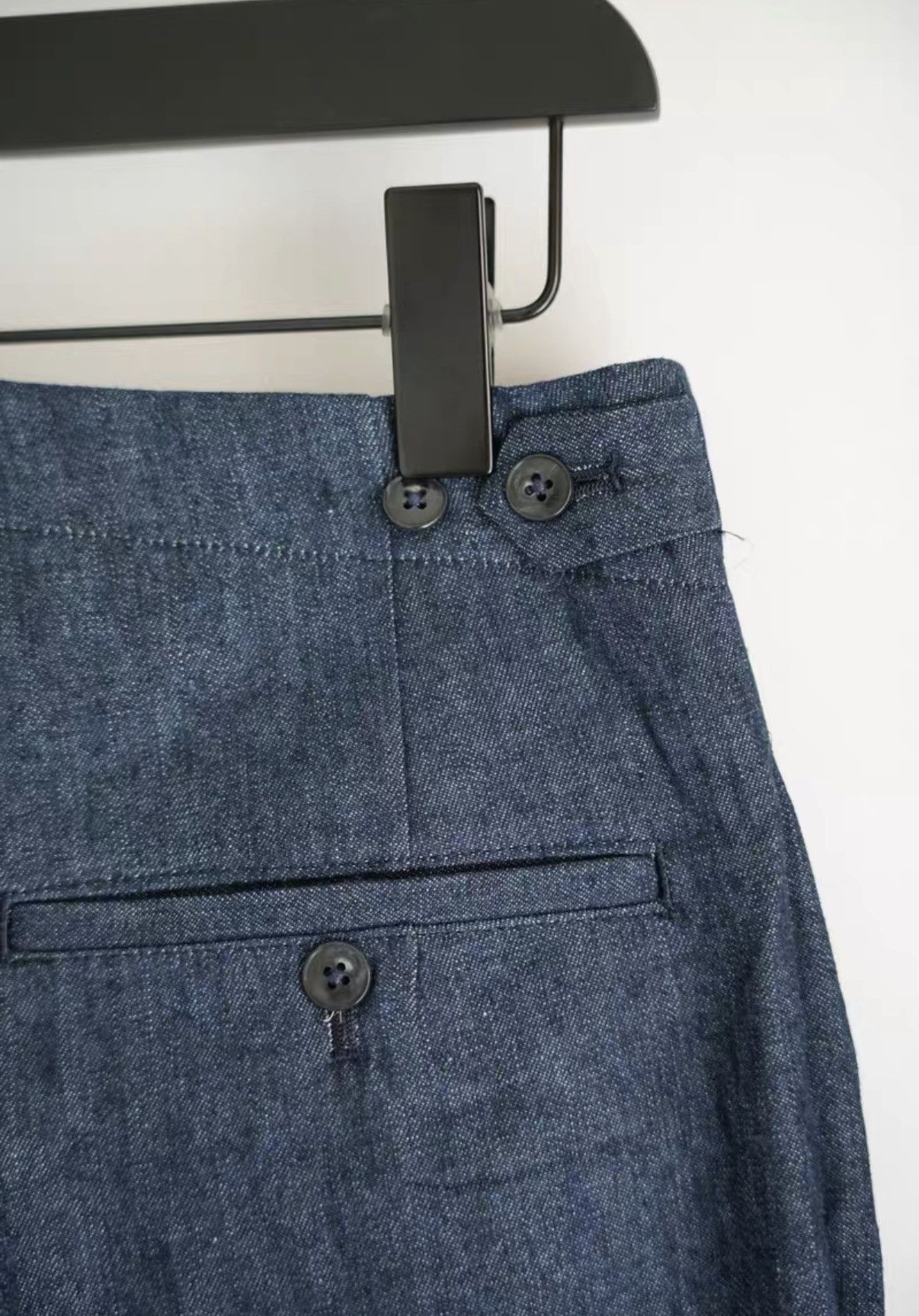 Yohji Yamamoto Yohji Yamamoto 86SS Raw Ramie Denim Jeans K4 Size US 32 / EU 48 - 5 Thumbnail