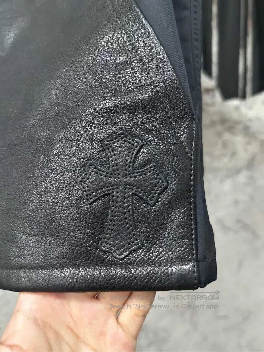 Chrome Hearts Chrome Hearts Pocket Leather Short Sleeve Jacket. Size US M / EU 48-50 / 2 - 7 Thumbnail