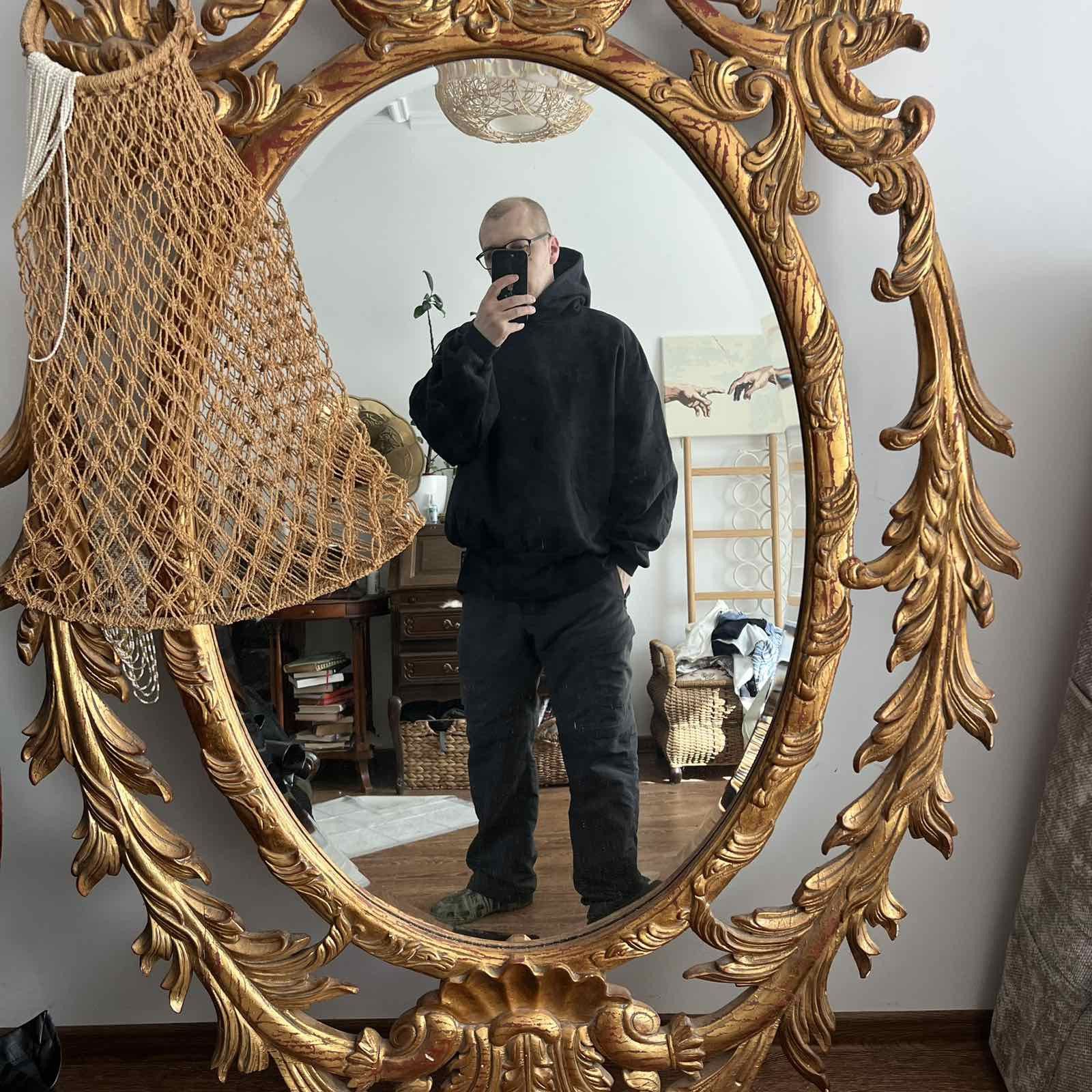 Yeezy Yeezy Black Dogs Gosha Rubchinskiy Hoodie Ye Rare Size US L / EU 52-54 / 3 - 3 Thumbnail