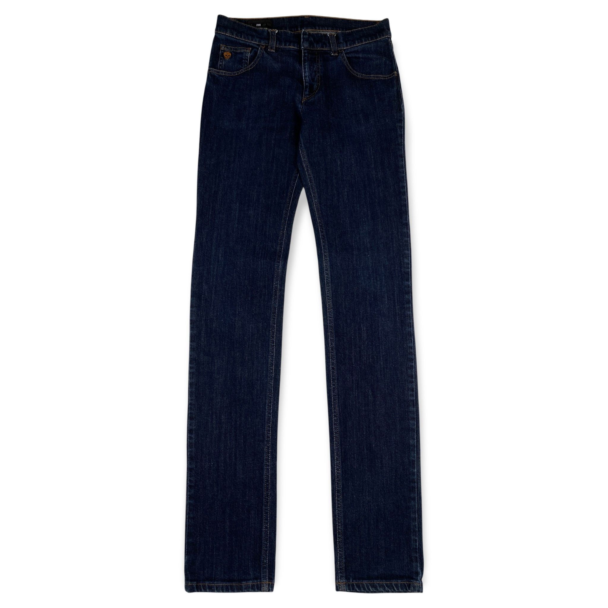 Alexander McQueen "Joyce" Embroidered Logo Denim Jeans Size US 30 / EU 46 - 1 Thumbnail