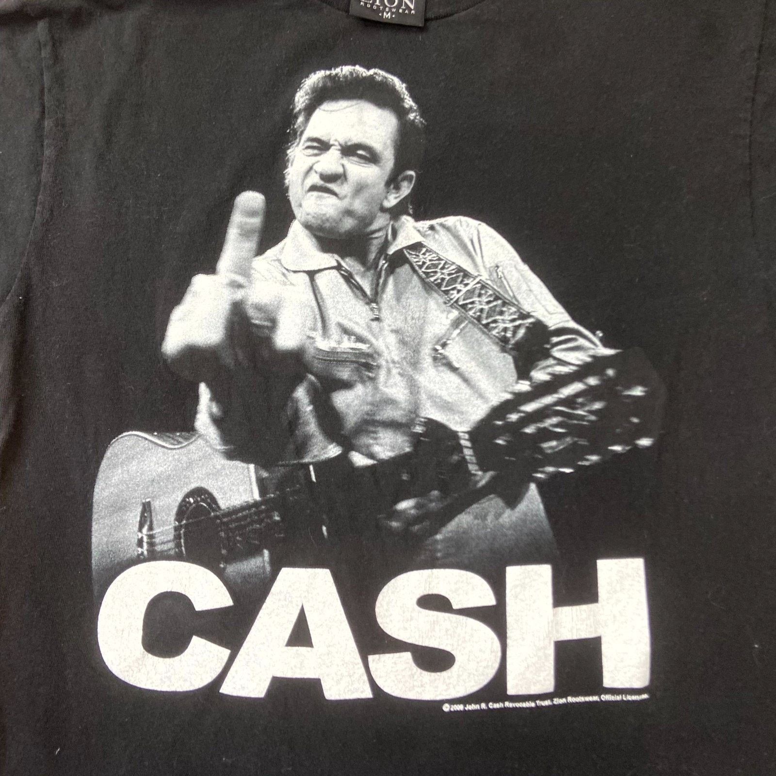 &SONS Vintage Y2K Zion Rootswear T-Shirt Men M Johnny Cash San Size US M / EU 48-50 / 2 - 3 Thumbnail