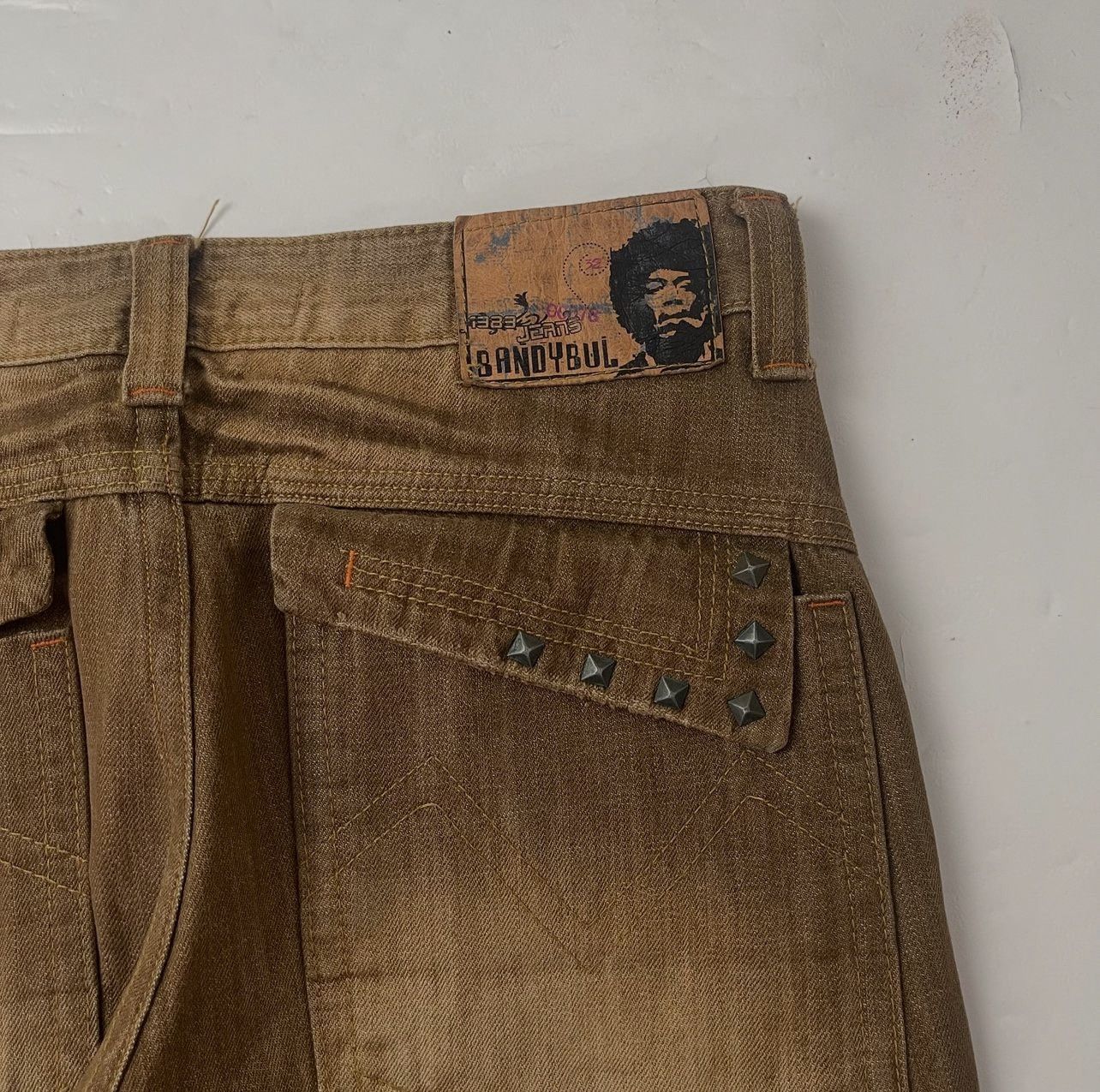 Hysteric Glamour × Jimi Hendrix × Vintage Vintage bandybull jimi hendrix Size US 31 - 7 Thumbnail