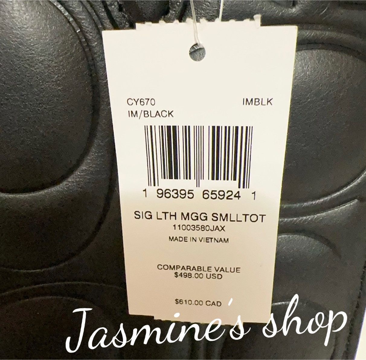 Coach NWT Coach Maggie Small Tote Bag In Signature Leather CY670 Size ONE SIZE - 8 Thumbnail