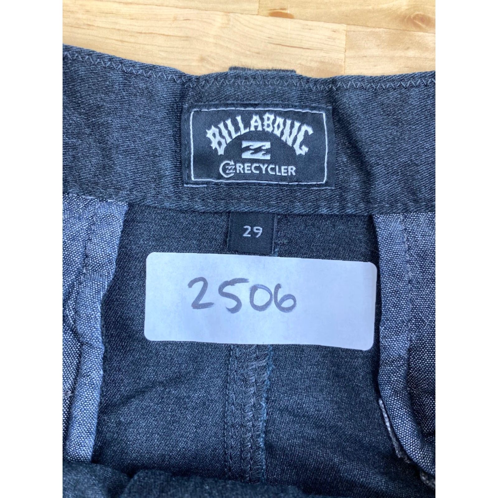 Billabong Billabong Recycler Mens Gray Flat Front Shorts Size 29 #2506 Size US 29 - 3 Thumbnail