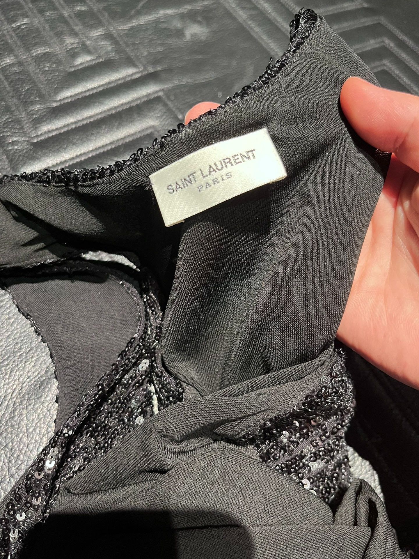 Saint Laurent Paris Saint laurent size xs Sequined vest 2501-Nextarrow Size 36R - 8 Thumbnail