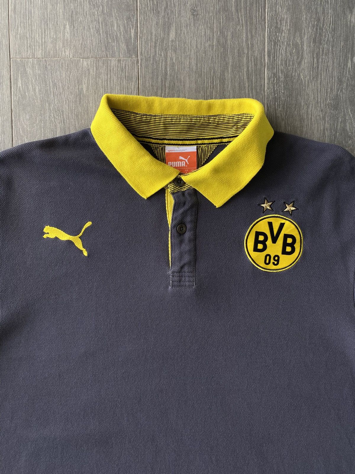 Puma BVB Borussia Dortmund Puma Polo Shirt Size US L / EU 52-54 / 3 - 2 Thumbnail