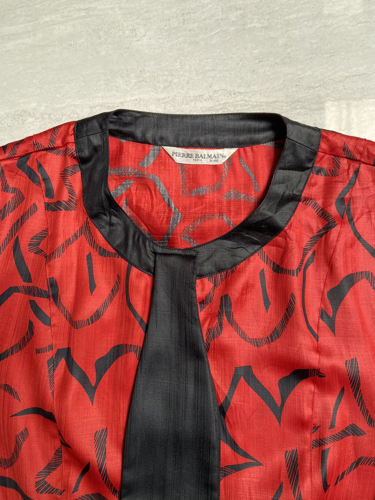 Pierre Balmain PIERRE BALMAIN Motive Blouse Size S / US 4 / IT 40 - 4 Thumbnail