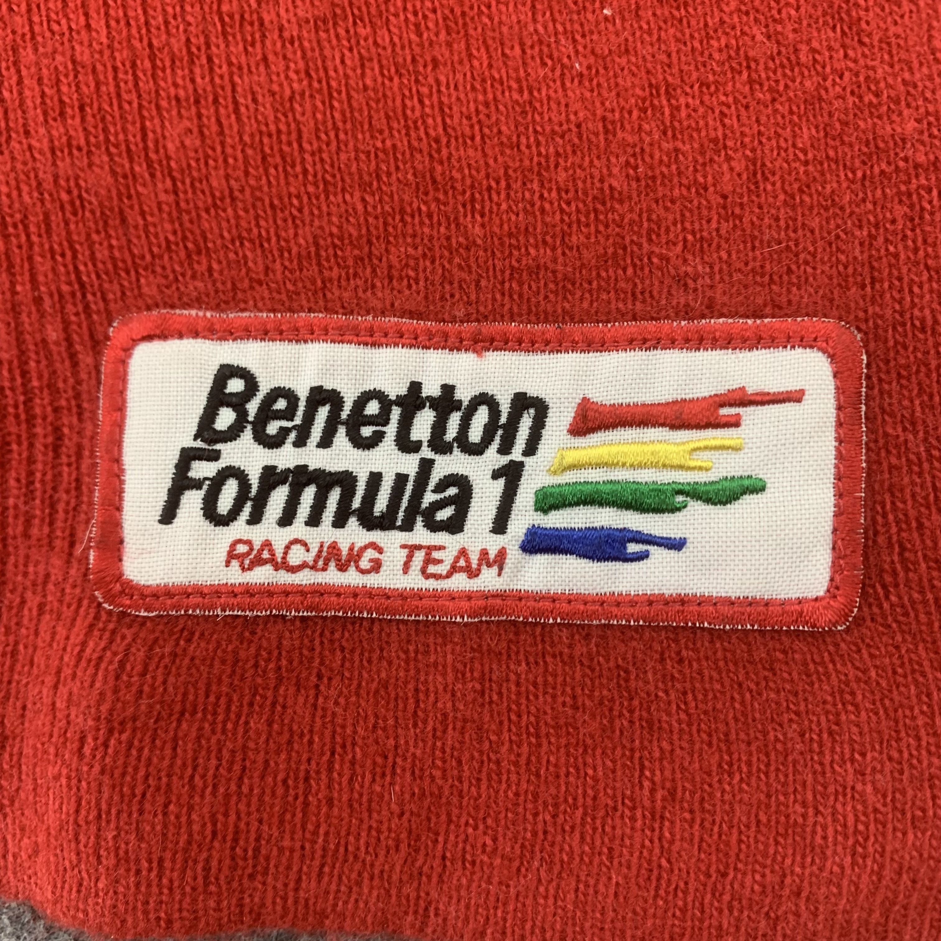 Benetton Benetton Formula 1 Scarf Wool Muffler Neck Wrap BL9138 Size ONE SIZE - 4 Thumbnail