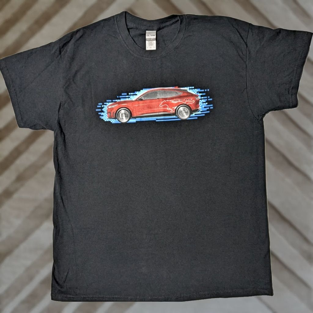 Ford Ford Mustang Mach E Electric 2021 Ford Performance T-Shirt - Men Large Shirt Size US L / EU 52-54 / 3 - 1 Thumbnail