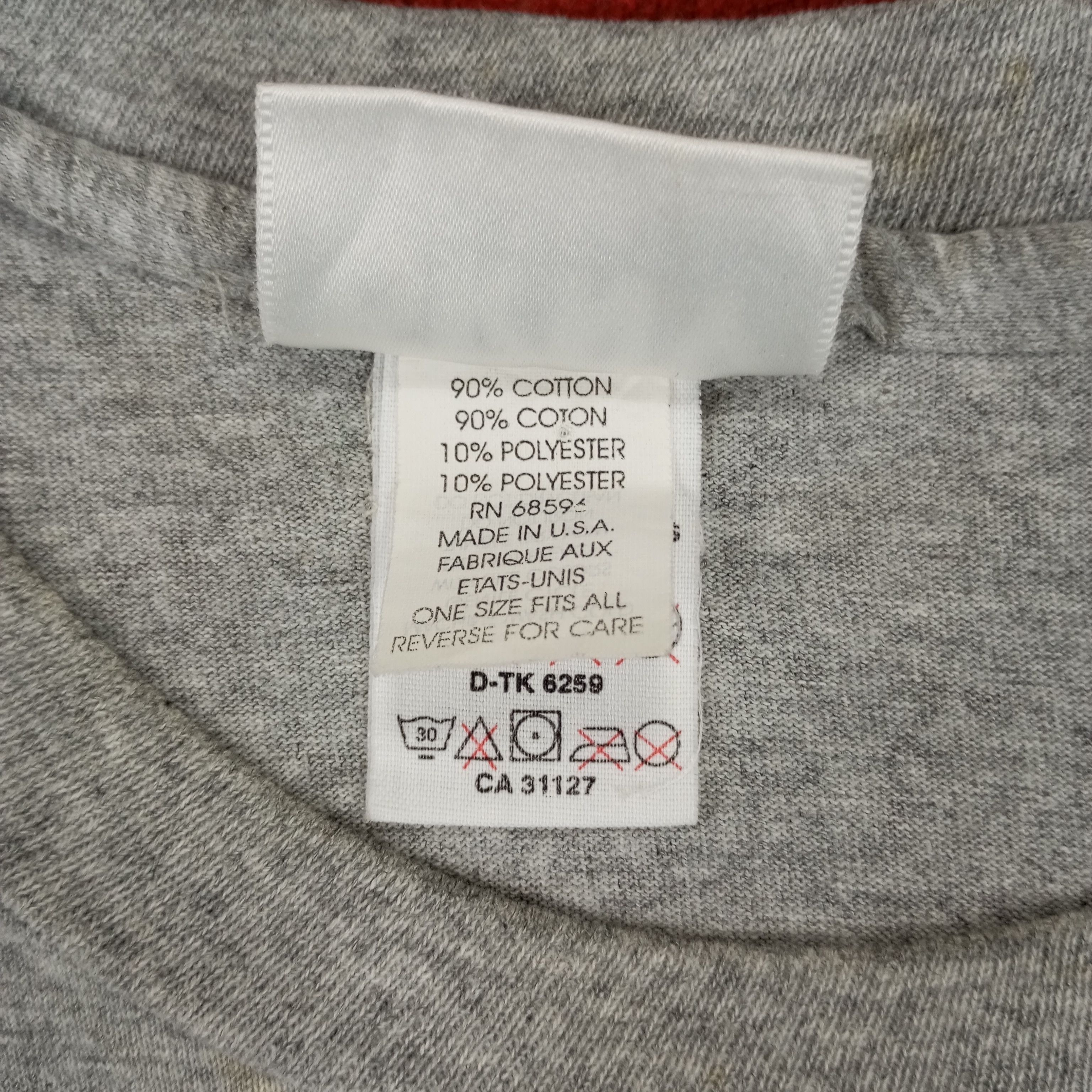DKNY × Vintage DKNY Streetwear Style Vintage Tshirt Spellout Size US XL / EU 56 / 4 - 5 Thumbnail