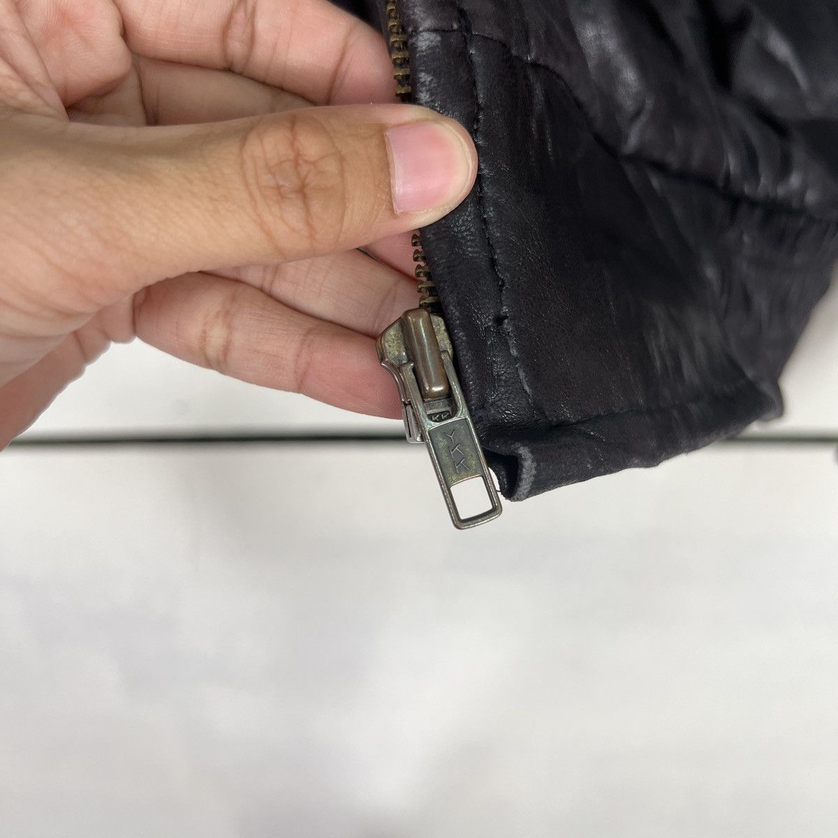 Japanese Brand 🔥 ARCHIVES KA UOMO LEATHER BOMBER JACKET Size US L / EU 52-54 / 3 - 14 Thumbnail