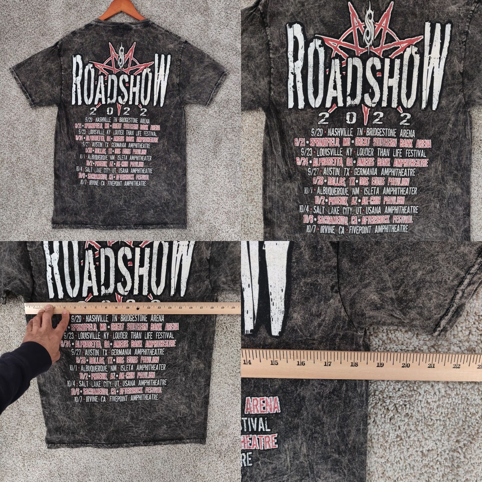 Vintage Knotfest Slipknot T Shirt Mens Medium Knotfest Short Sleeve Rock Band Graphic Size US M / EU 48-50 / 2 - 8 Thumbnail