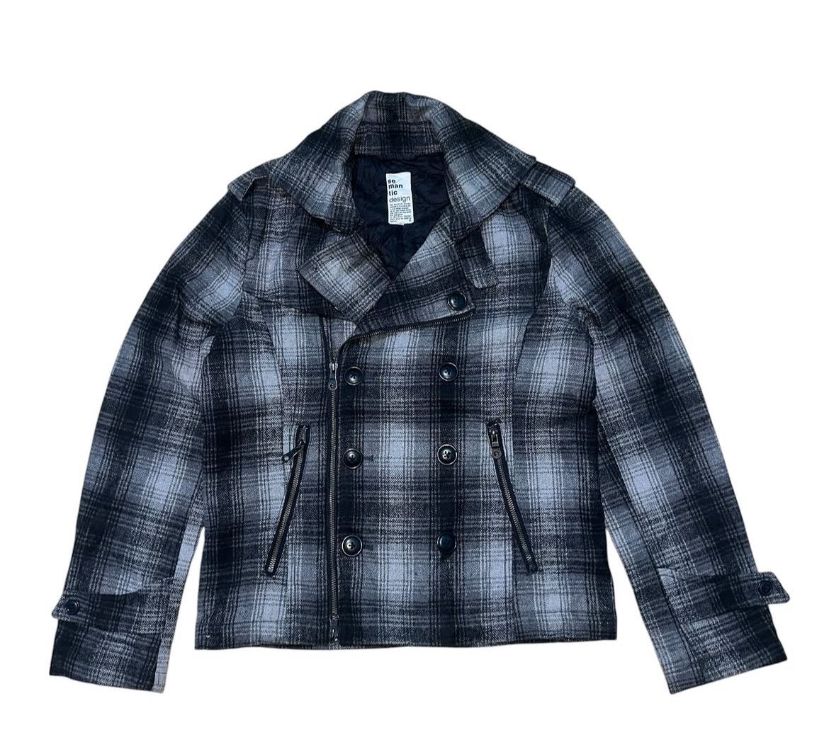 Japanese Brand 2000s Semantic Napoleon Asymmetric Biker y2k Lgb Ifsix Size US M / EU 48-50 / 2 - 1 Thumbnail