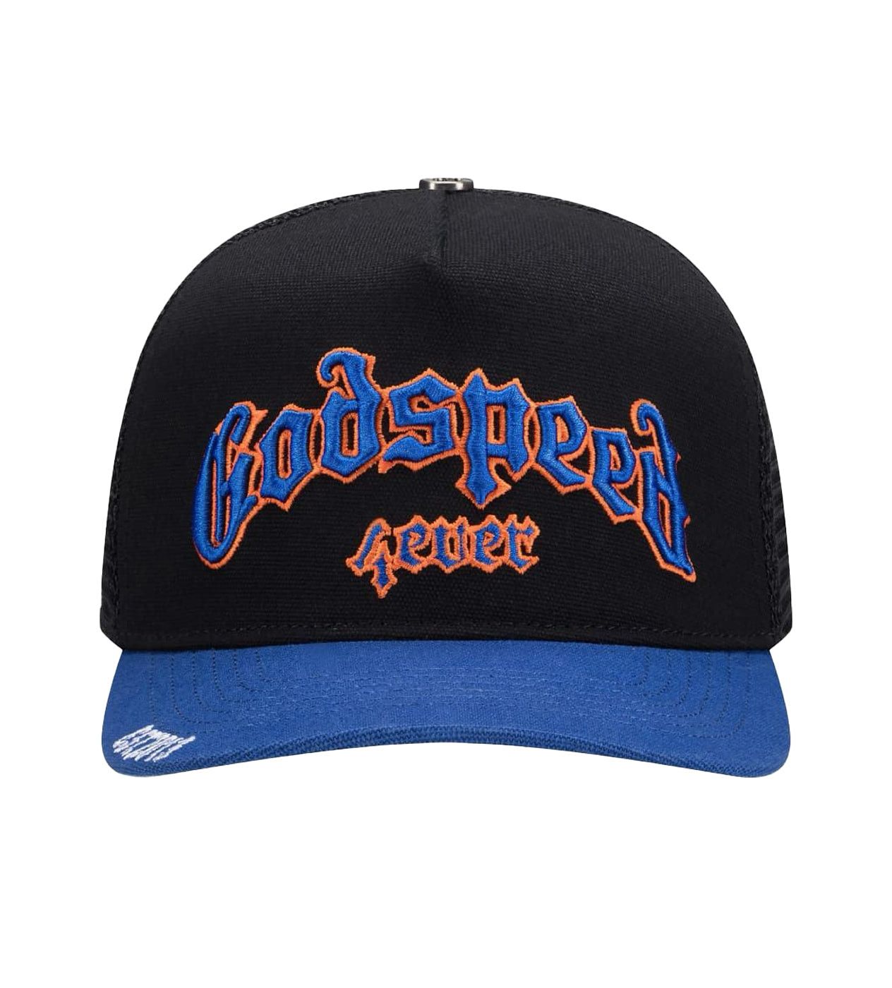 Godspeed Forever Trucker Hat Black/Blue/Orange Size ONE SIZE - 1 Thumbnail