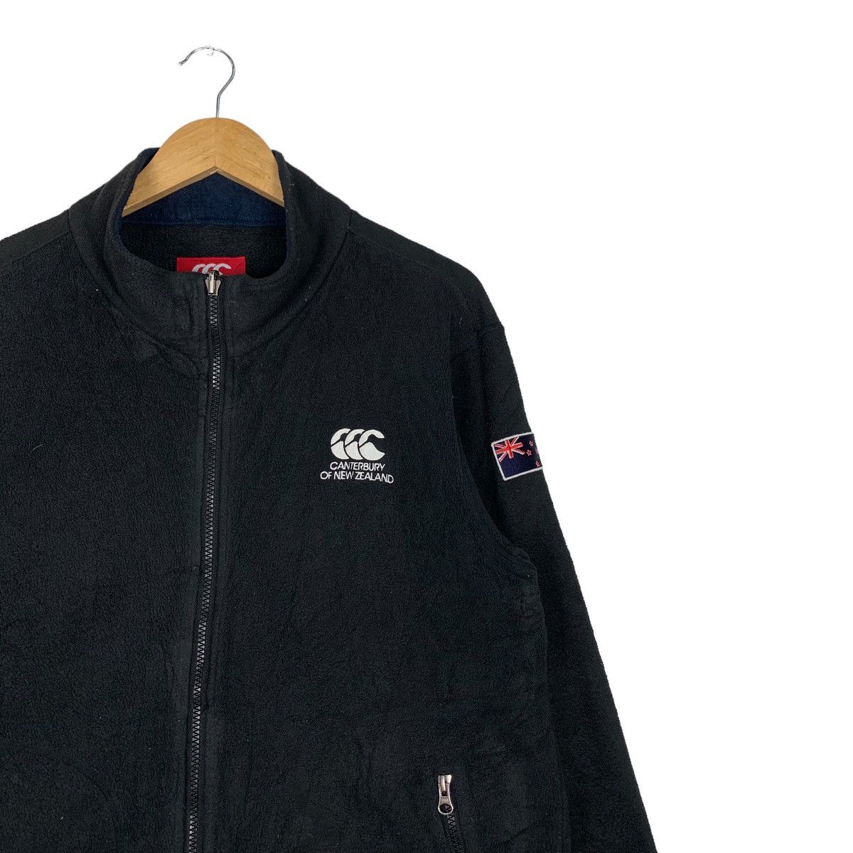 Canterbury of New Zealand CANTERBURY Embroidery Logo Zipper Fleece Jacket #1020-C46 Size US L / EU 52-54 / 3 - 5 Thumbnail