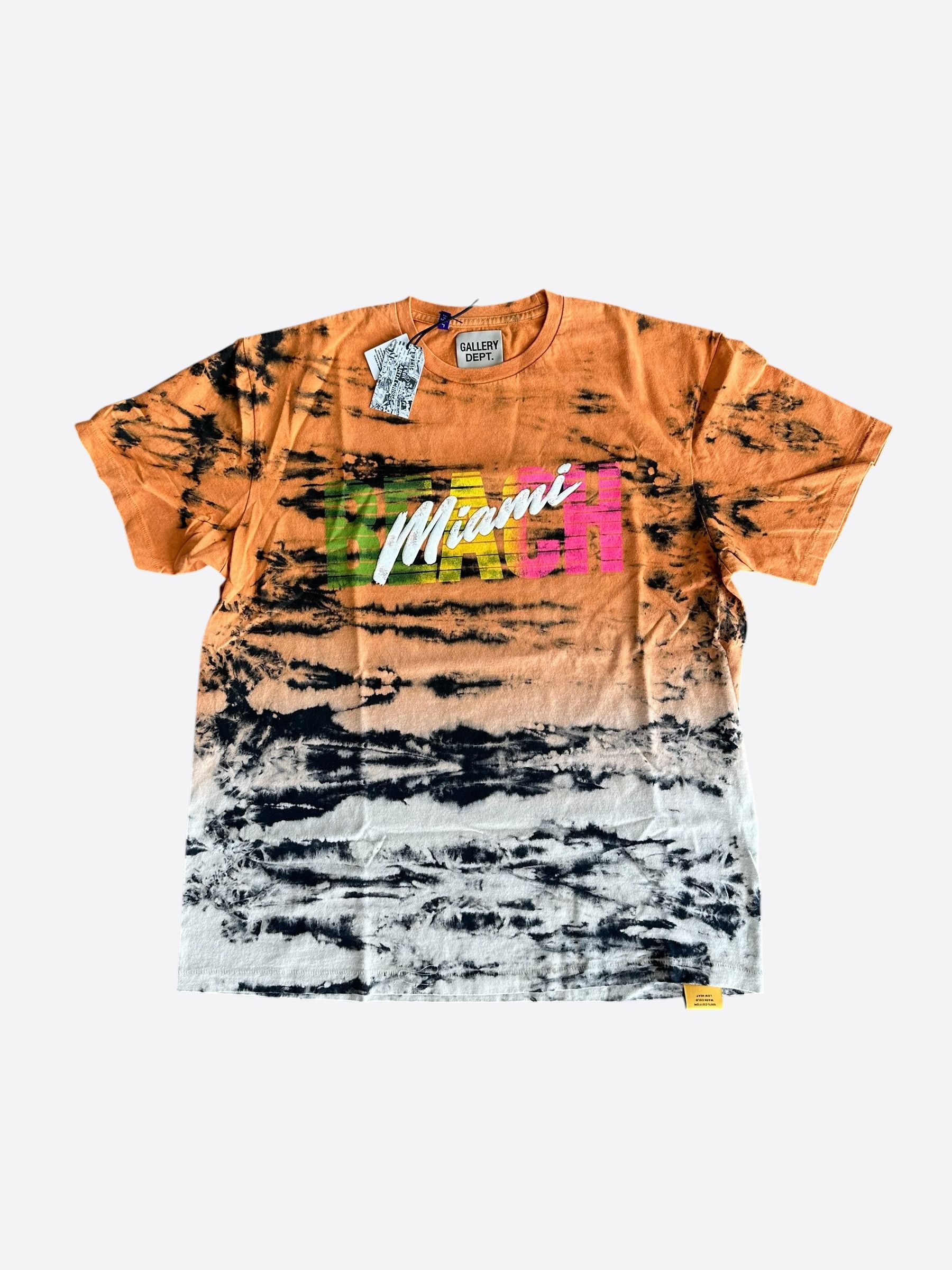 Gallery Dept. Gallery Dept Multicolor Tie-Dye Miami Beach Graphic T-Shirt Size US XXL / EU 58 / 5 - 1 Thumbnail