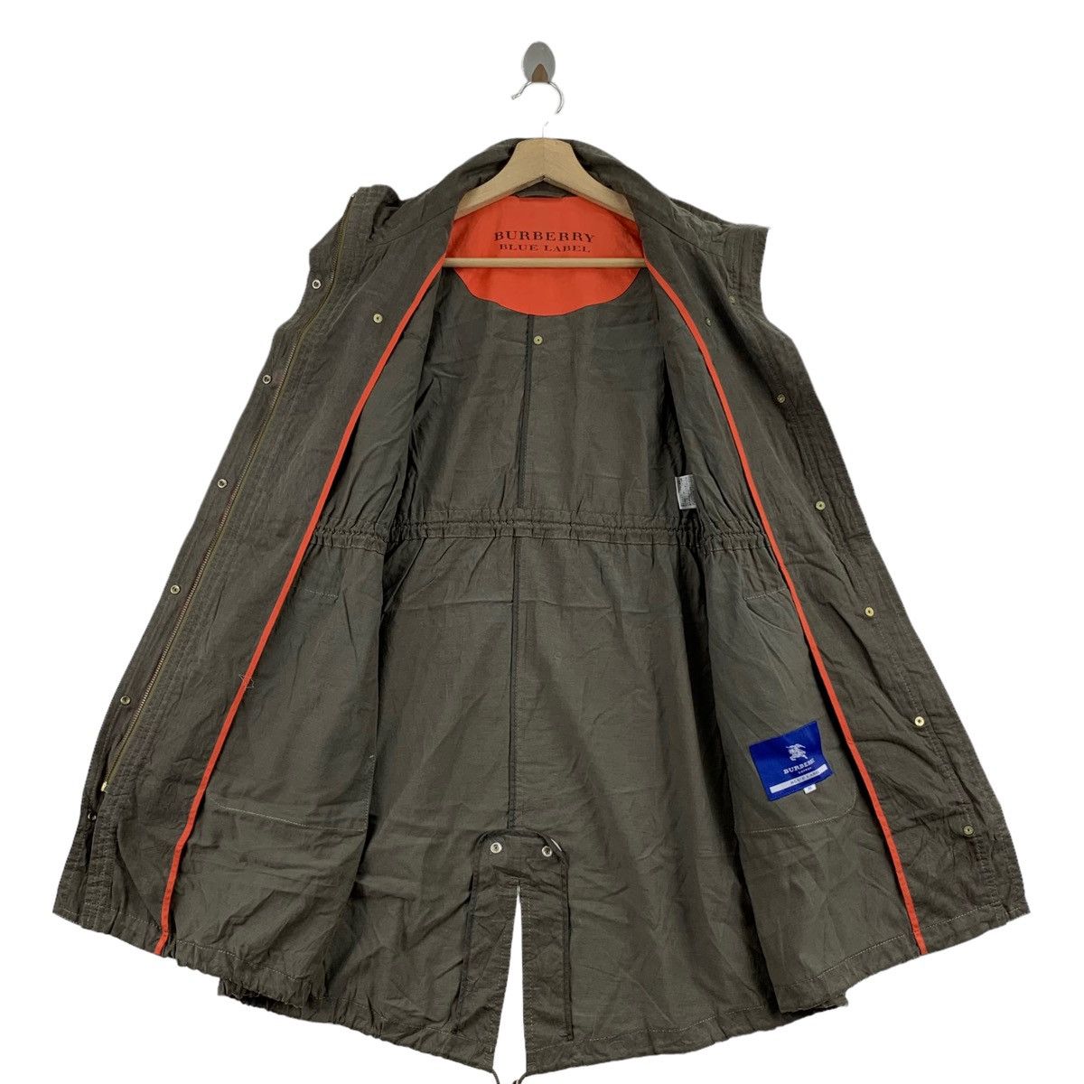 Burberry Vintage BURBERRYS Blue Label Multi Pockets Trench Coat Size US S / EU 44-46 / 1 - 5 Thumbnail