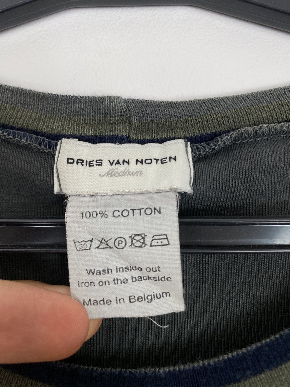 Dries Van Noten Dries van Noten Rare t-shirt abstract archive avantgarde y2k Size US M / EU 48-50 / 2 - 2 Thumbnail