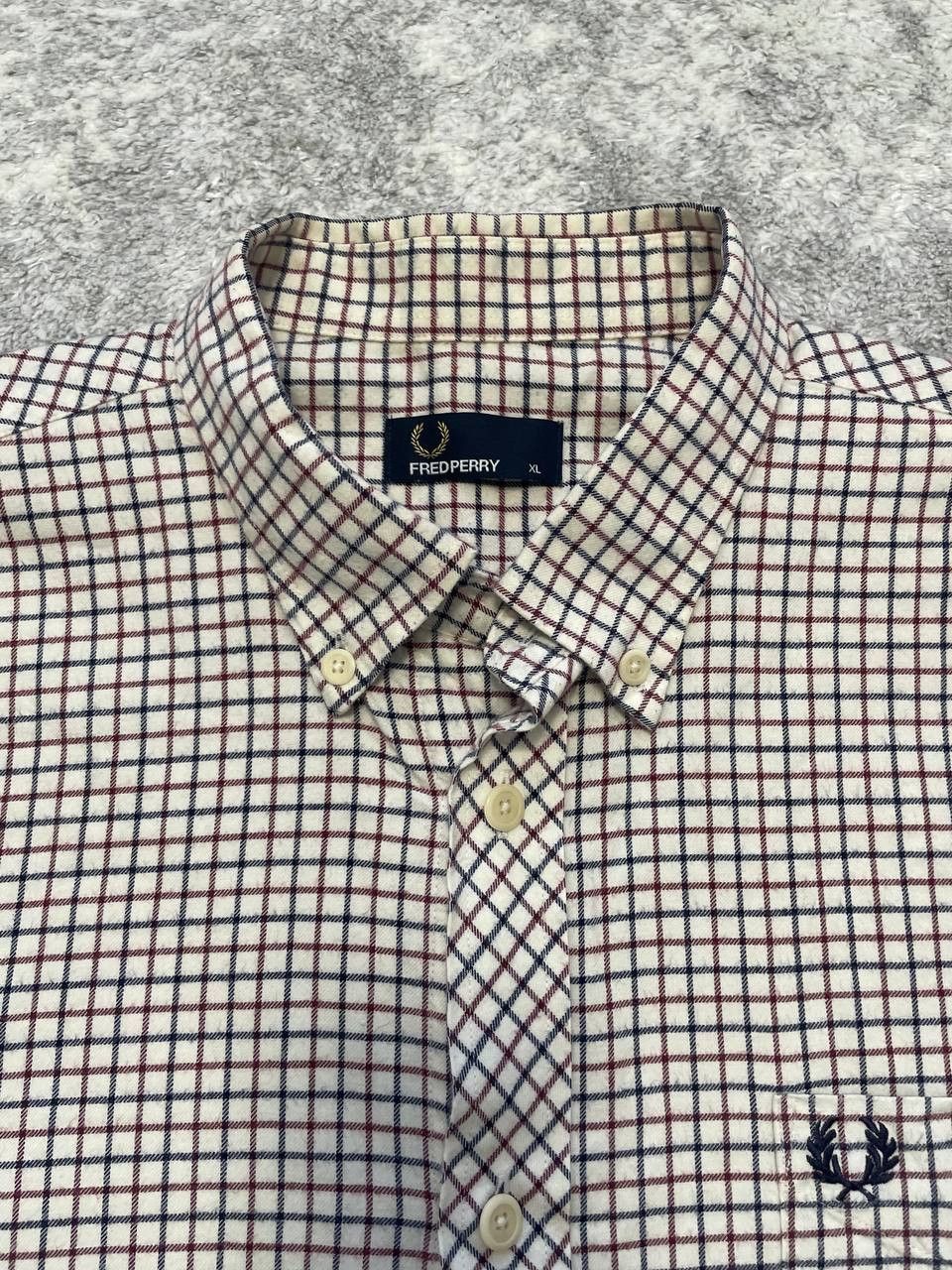 Fred Perry Fred Perry Classic Plaid Button Down Shirt XL Size US XL / EU 56 / 4 - 5 Thumbnail