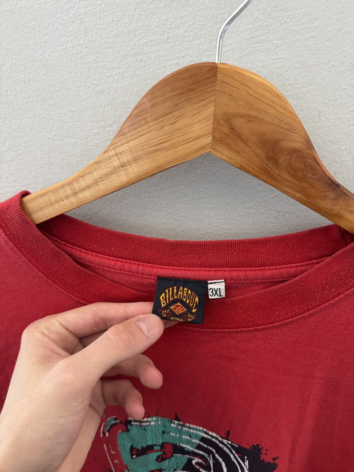 Billabong Surfer Inspired Y2K Red Vintage Style Billabong Graphic Size US XXL / EU 58 / 5 - 3 Thumbnail