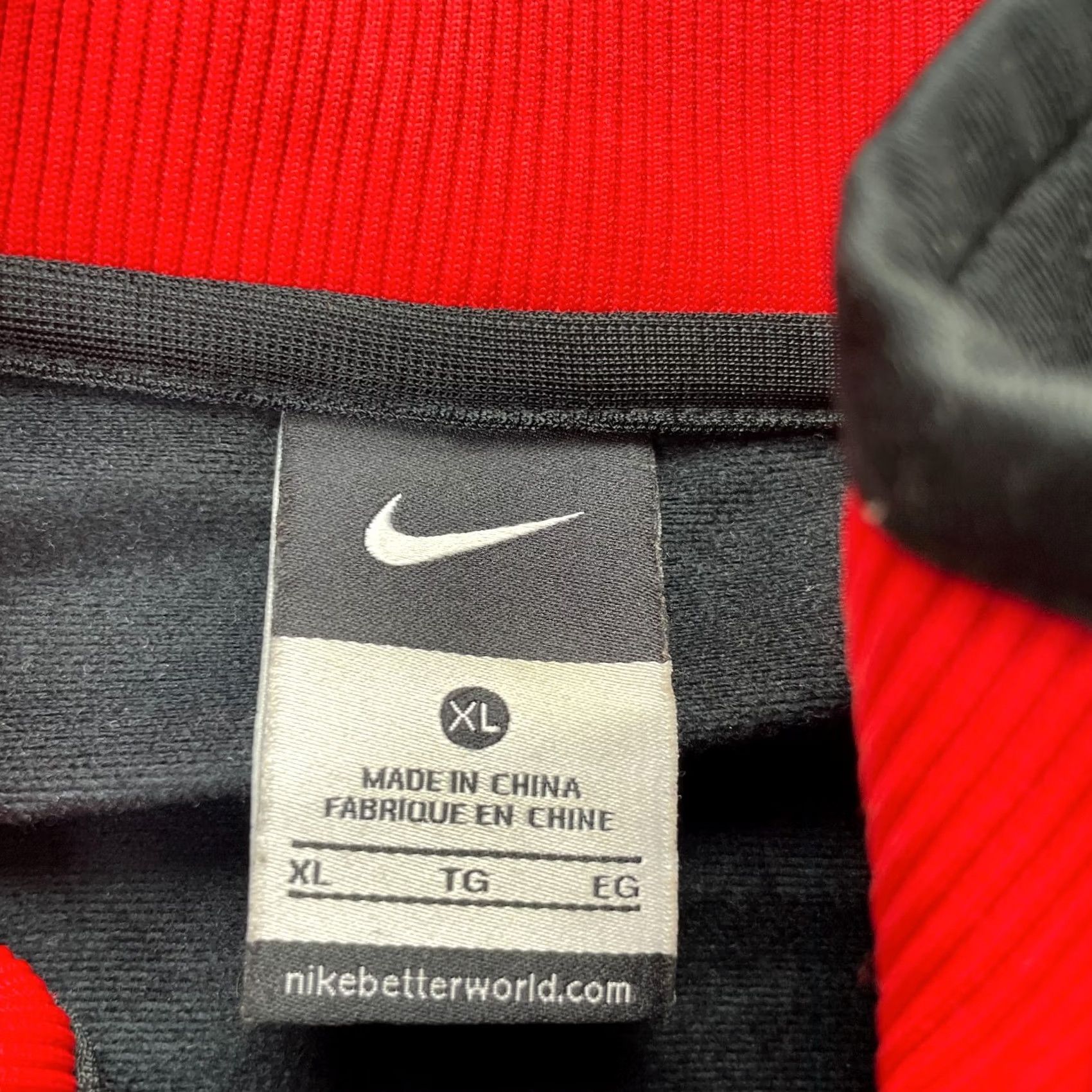 Nike Nike Jacket Mens XL Black Track Coat Swoosh Full Zip Athleisure Gym Size US XL / EU 56 / 4 - 3 Thumbnail