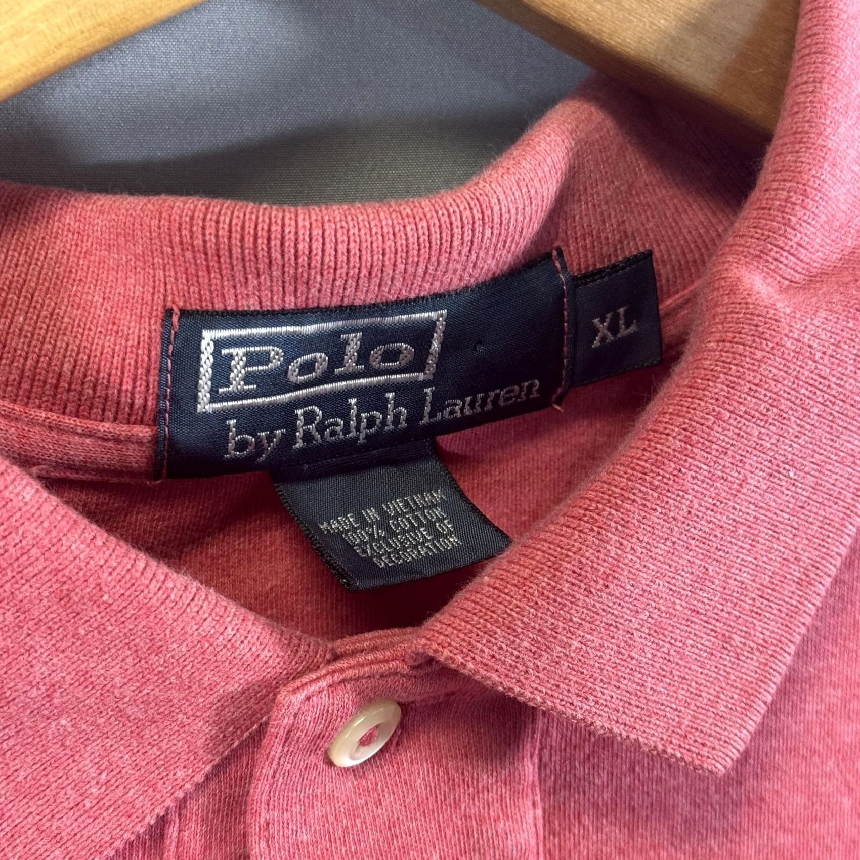 Polo Ralph Lauren Polo Ralph Lauren Polo Shirt Mens XL Red Embroidered Pony Short Sleeve Preppy Size US XL / EU 56 / 4 - 4 Thumbnail
