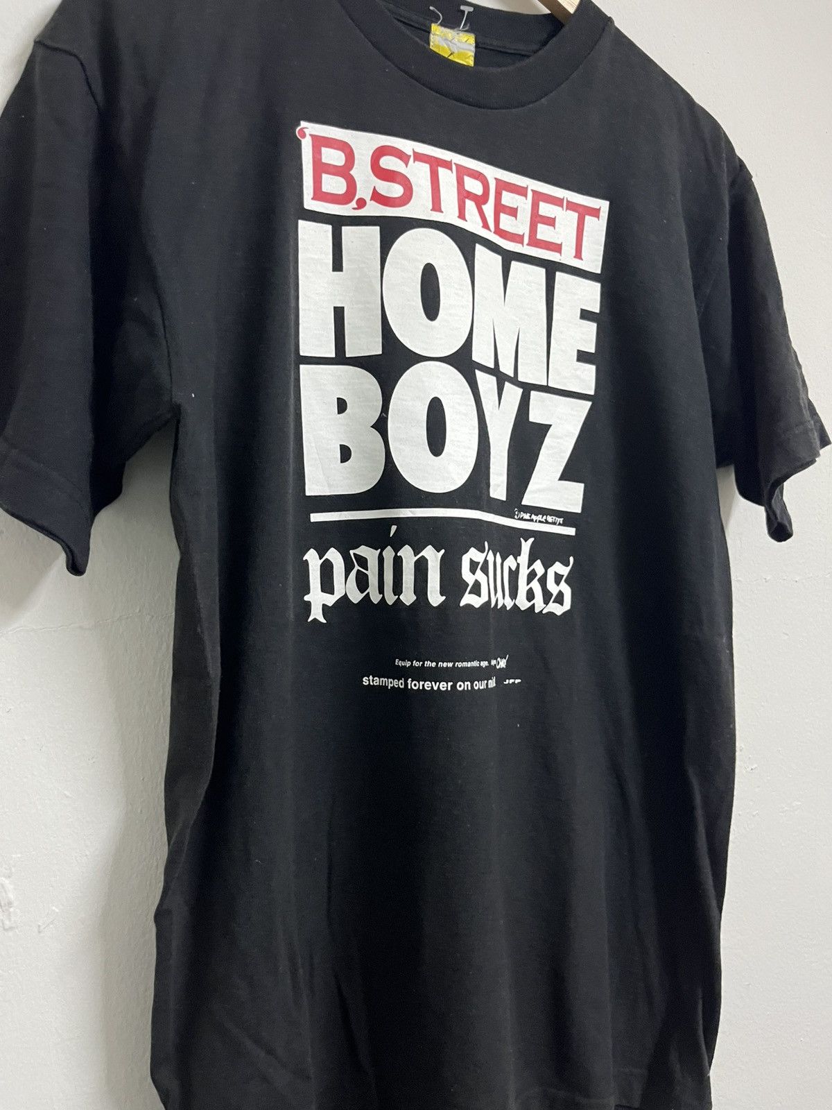HOMME BOY CO. 💥Home Boyz Pain Sucks Japanese Brand Tee Size US M / EU 48-50 / 2 - 2 Thumbnail
