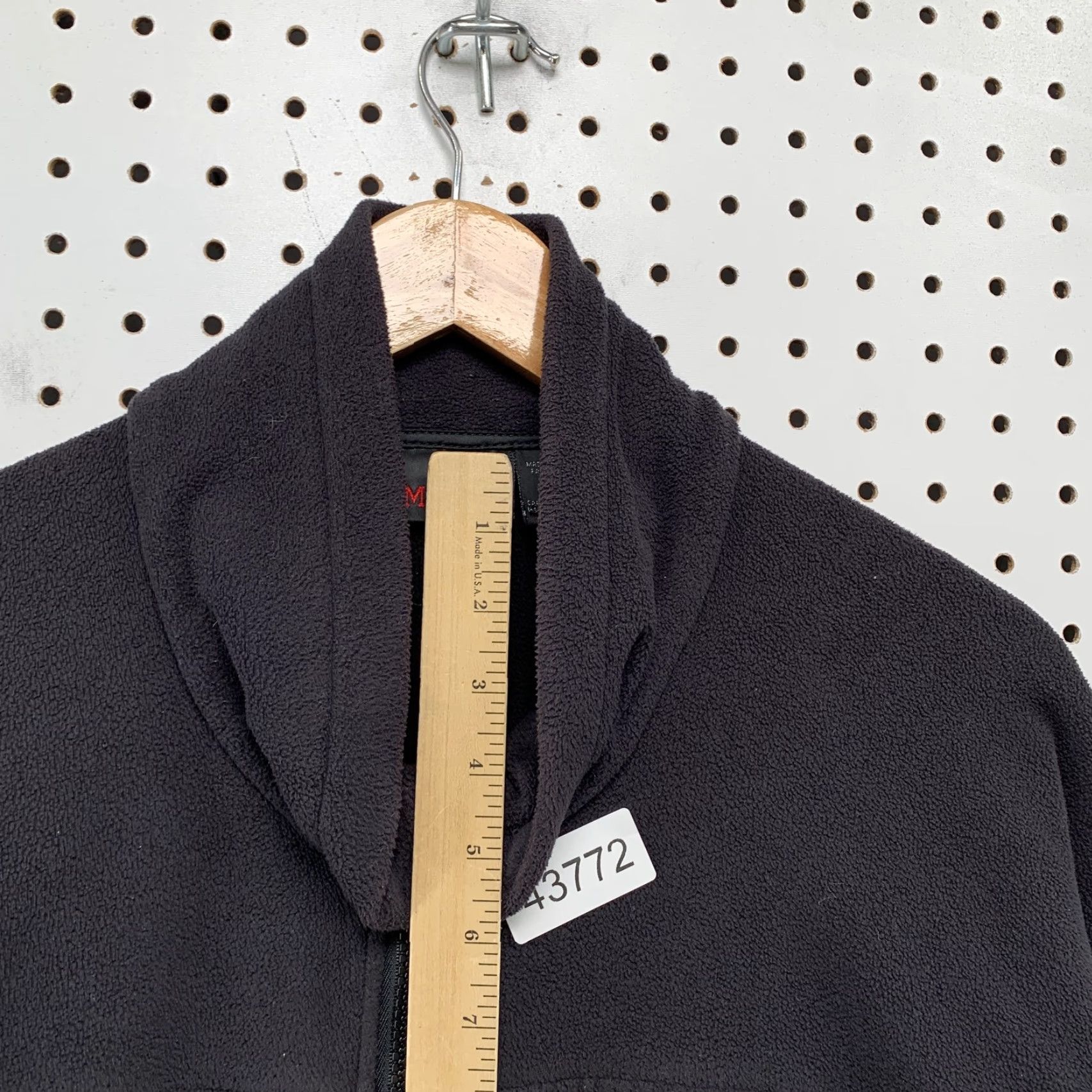 Marmot Marmot Fleece Zip Jacket Mens XL Long Sleeve Black Bomber Jacket Size US XL / EU 56 / 4 - 7 Thumbnail