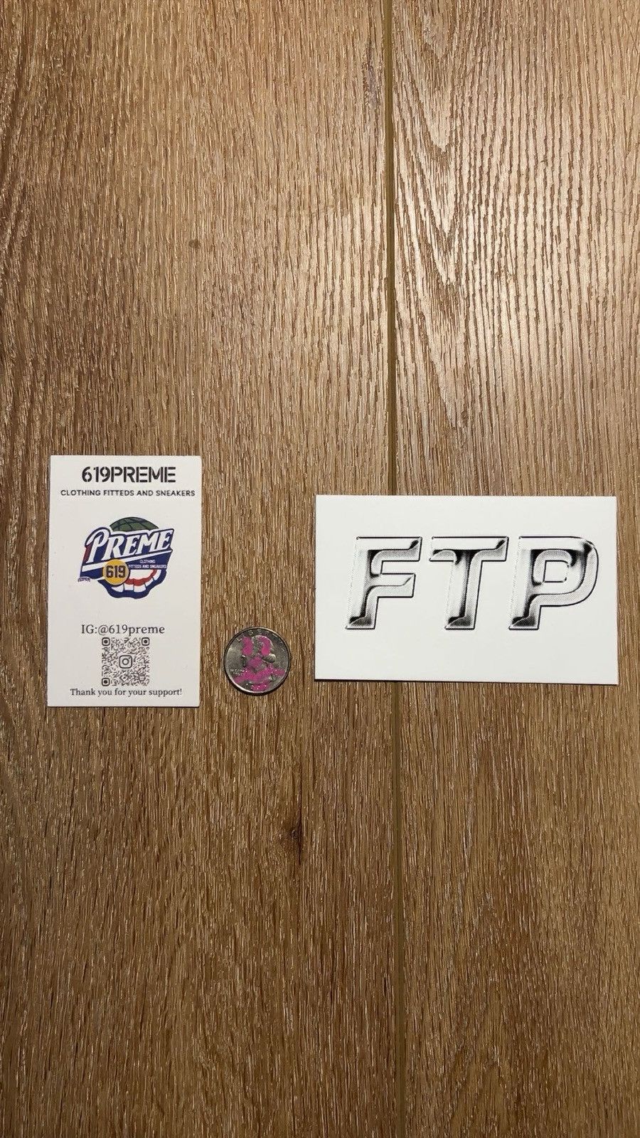 Fuck The Population FTP STICKER Size ONE SIZE - 1 Preview
